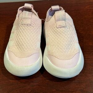 Adidas Kids Light Pink Slip-On Sneakers